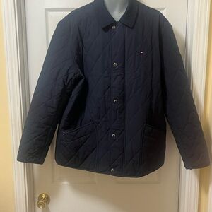 Tommy Hilfiger Quilted Navy Lightweight Jacket